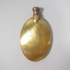 ANTICA BOTTIGLIETTA BOCCETTA PORTA PROFUMO TASCABILE MIGNON IN OTTONE EPOCA 1800