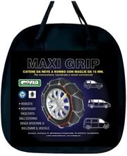 Catene Da Neve A Rombo Con Maglie Da 15 Cm. Usate Una Sola Volta 