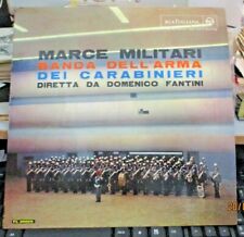 BANDA DELL'ARMA DEI CARABINIERI DI ROMA "MARCE MILITARI" 1962 RCA FL 30009