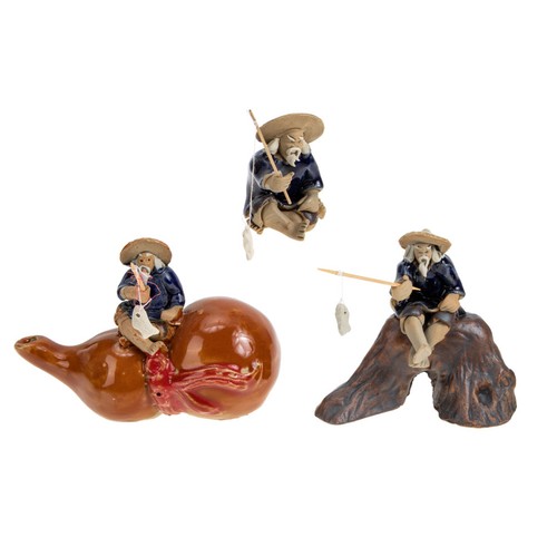 Pezzi pescatore ornamento - 3,