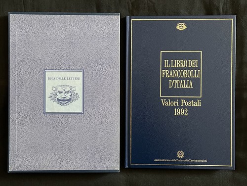 Libro francobolli italia 1992 - italia,