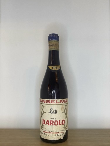 Barolo anselma 1961 vino - barolo, 1961,