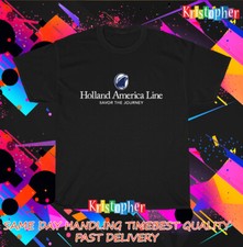 T-shirt unisex Holland America Line Best American maglietta uomo