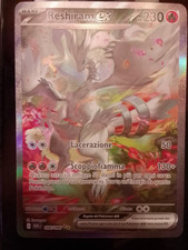 Reshiram ex  166/086 fuoco bianco ita Pack Fresh