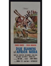 Poster Due Bianchi Nell'Africa