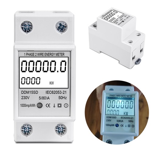 Lcd contatore corrente - contatore, di