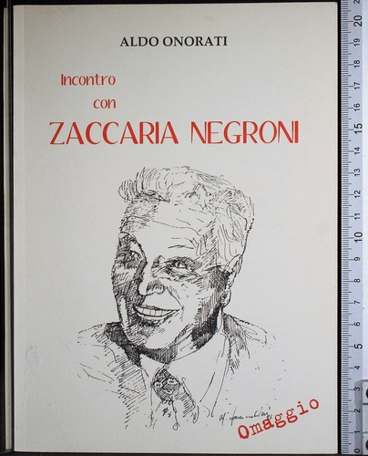 Incontro con zaccaria negroni - incontro,