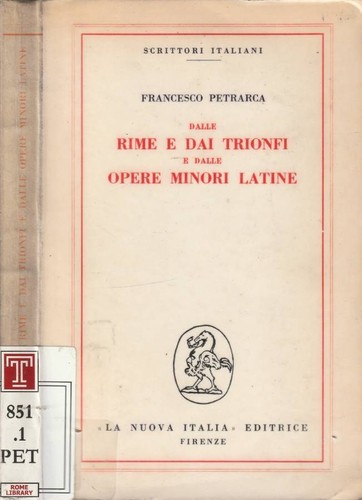 Dalle rime dai trionfi - dai,