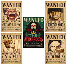Poster One Piece Wanted | Rufy