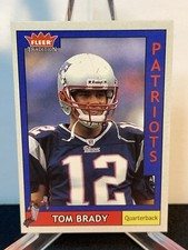 2003 Fleer Tradition Tom Brady SP Mini /125 SSP #170 New England Patriots Goat