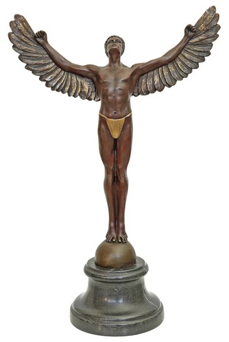 Scultura bronzo anticato - bronzo,