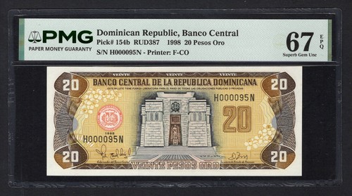 Repubblica dominicana pesos - repubblica, 20
