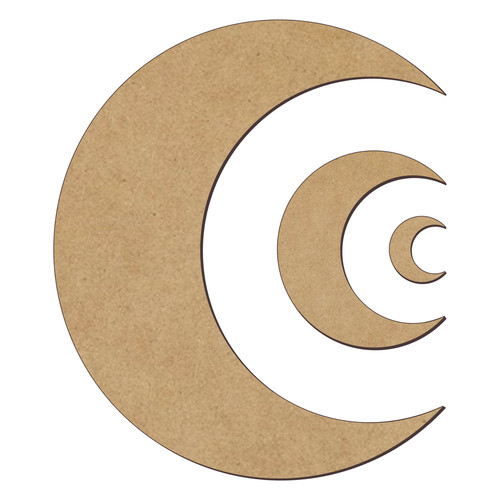 Mdf mezzaluna forma - mdf,