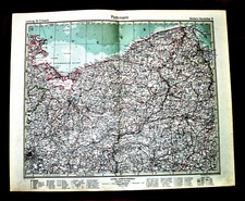 1889/94:Stieler's Hand Atlas=DEUTSCHAND..POMMERN - POMERANIA.Cm48x40