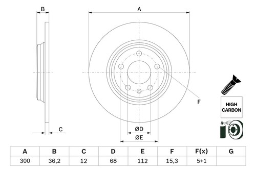 Bosch dischi freno - 2,