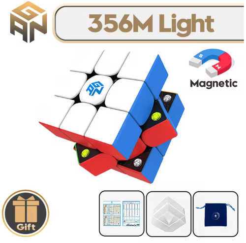 Gan 356m 3x3x3 magnetic magic - 356m,