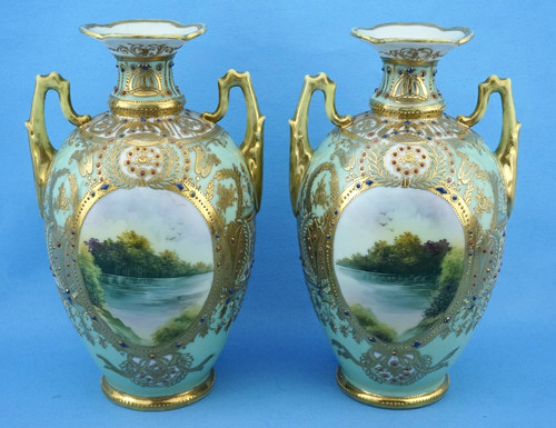 Noritake giappone coppia - coppia, vasi