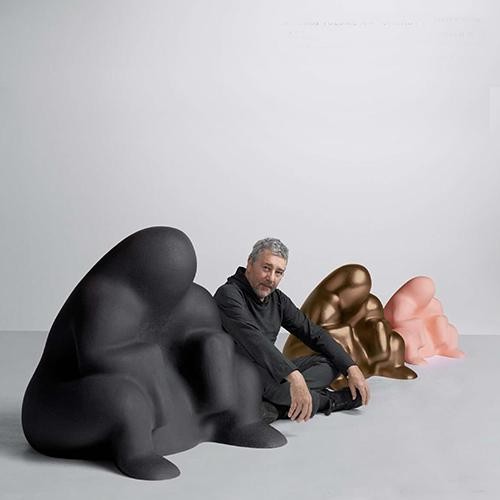 Scultura fermaporta dede - dede, di
