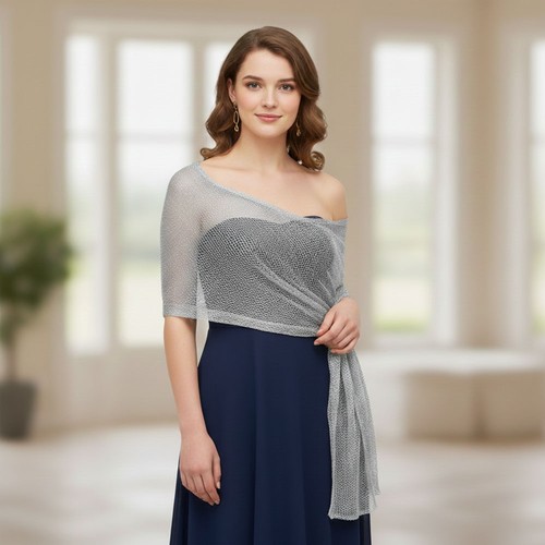 Stola aregento donna - stola,
