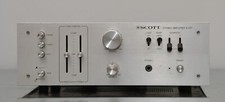 Amplificatore HI-FI Scott A 407 Vintage Anni 70 Made In U.S.A. Revisionato Top