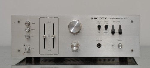 Vintage 70s scott 407 fi - scott, hi-fi