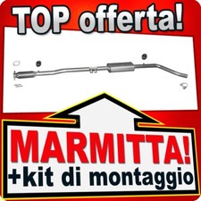 Silenziatore Centrale per FIAT
