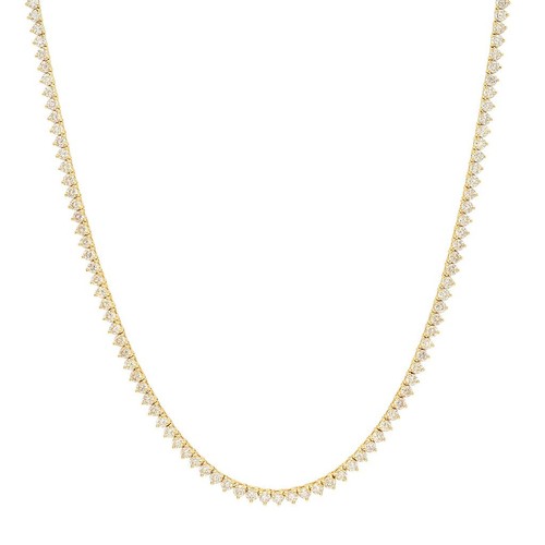 Catena tennis argento sterling