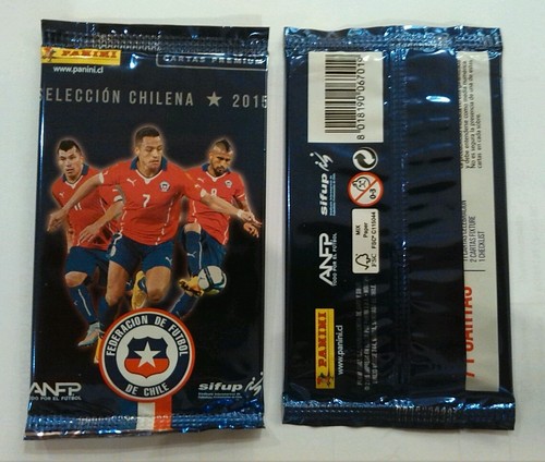 Cile 2015 panini - panini, soccer
