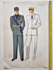 Fascismo Moda Maschile Uniforme Fascista Militare Figurino PNF 1933