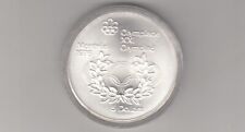 CANADA 5 DOLLARI  ARGENTO 925/... OLIMPIADI MONTREAL 1976 Grammi 24,3 FDC 1974