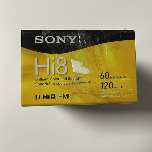 Sony hi8 metal particle - sony,