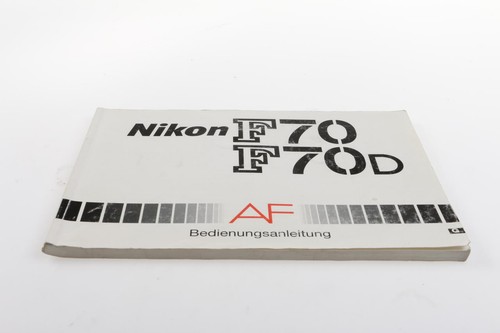 Nikon f70 f70d manuale di - nikon, /