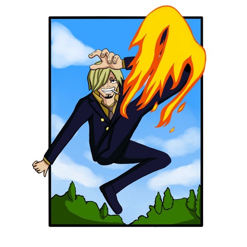Sanji one piece - sanji,