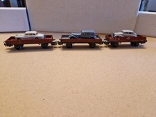 Marklin H0 Convoglio Merci Con Auto Wiking D'epoca Rif  C25049