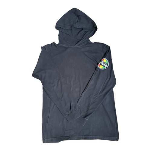 Stussy rasta hoodie black - stussy,