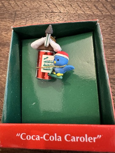 Coca cola caroler miniatura - cola,