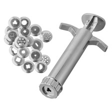 Estrusore Argilla con 19 Dischi per Pasta di Zucchero Fondente Pasticceria e Art