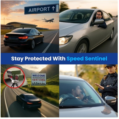Police speed sentinel radar - speed,