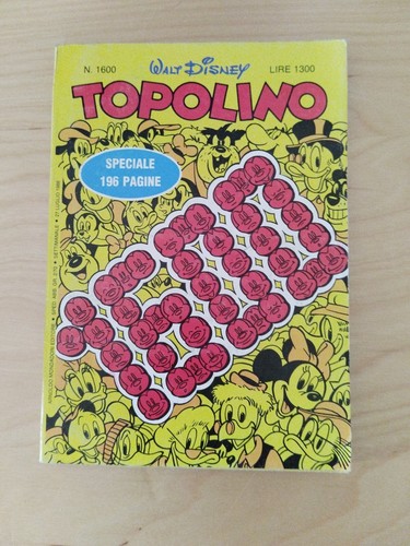 Topolino 1600 mondadori - topolino, n°1600