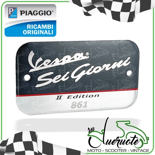 Targhetta sei giorni - giorni, 6