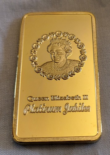Queen elizabeth gold - elizabeth, bar