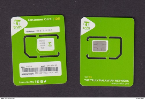 Malawi tnm unused - tnm, sim