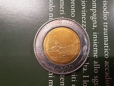 Moneta 500 lire 1995 - , con