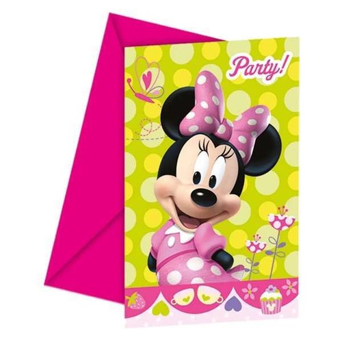 Inviti minnie pezzi - inviti,