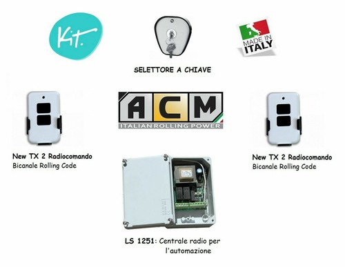 Kit centrale selettore - kit,