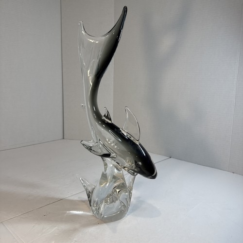 Scultura squalo vetro - scultura,