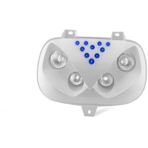 Maschera faro fari bianco - maschera, 4