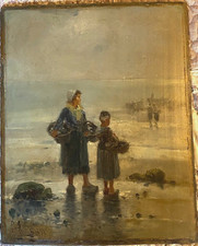 Dipinto olio Marina oil