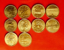 COLLEZIONE DELLE 10 MONETE DA