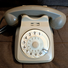 Vintage telefono fisso disco - vintage,